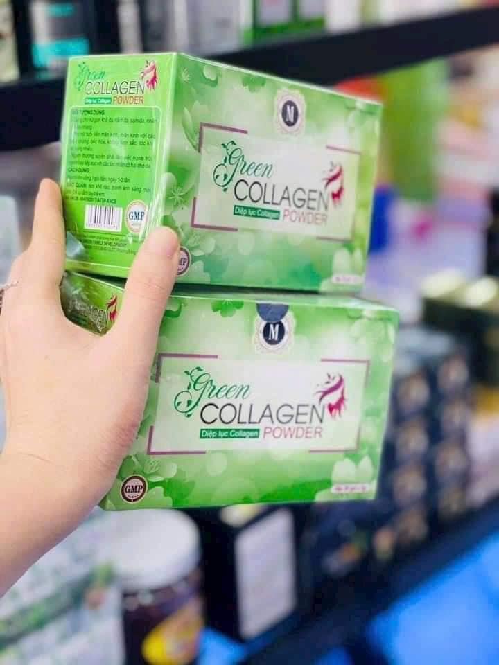 Diệp Lục Collagen Green Powder Diệp Lục Collagen Green Powder