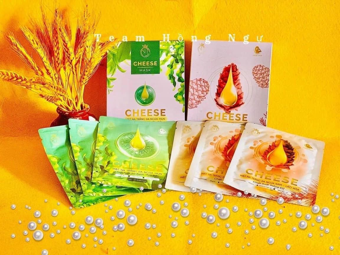 Mặt Nạ Tinh Dầu Thông Đỏ Cheese NT Cosmetics Mặt Nạ Tinh Dầu Thông Đỏ Cheese NT Cosmetics