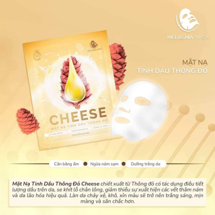 Mặt Nạ Tinh Dầu Thông Đỏ Cheese NT Cosmetics Mặt Nạ Tinh Dầu Thông Đỏ Cheese NT Cosmetics