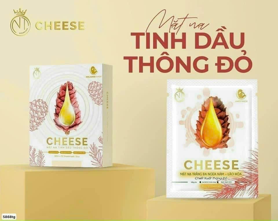 Mặt Nạ Tinh Dầu Thông Đỏ Cheese NT Cosmetics Mặt Nạ Tinh Dầu Thông Đỏ Cheese NT Cosmetics