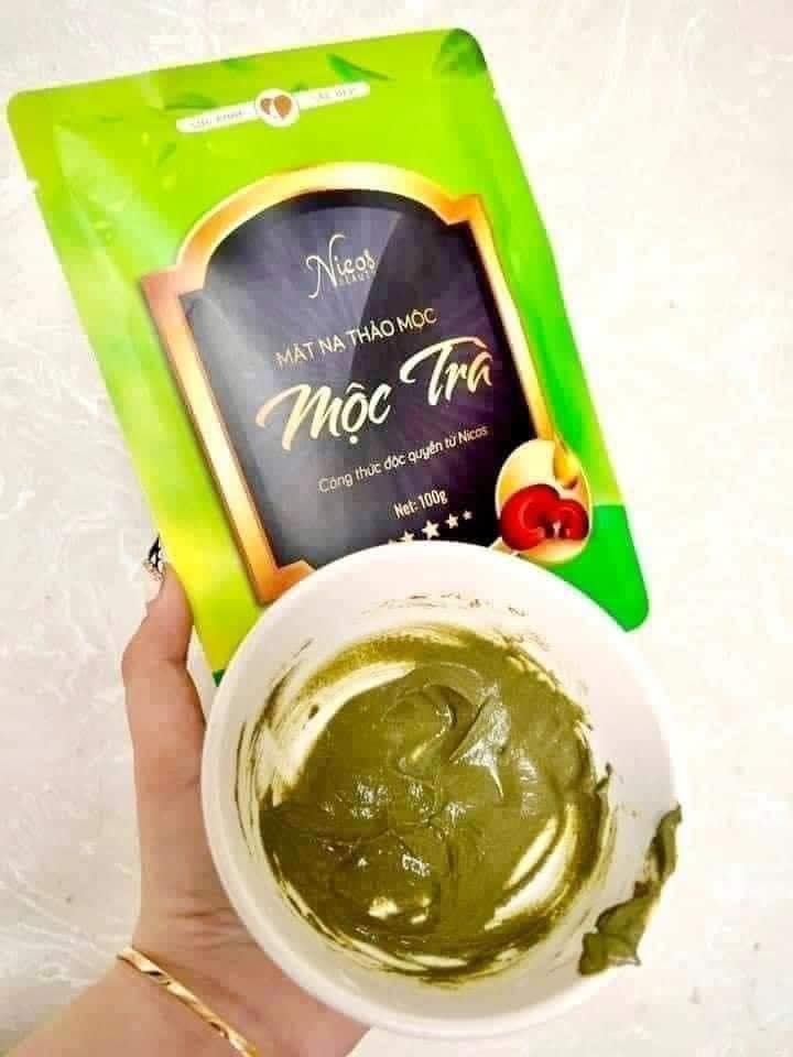 Mặt nạ thảo mộc mộc trà - mộc đông y gia truyền phiên bản mới Mặt nạ thảo mộc mộc trà - mộc đông y gia truyền phiên bản mới
