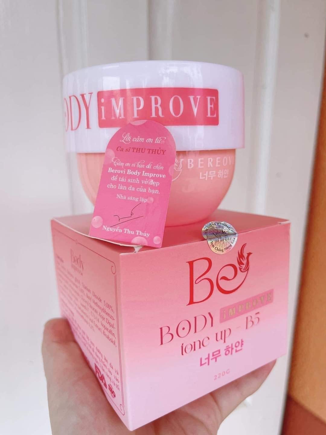 Kem Body Thu Thủy Improve Be Bereovi Kem Body Thu Thủy Improve Be Bereovi