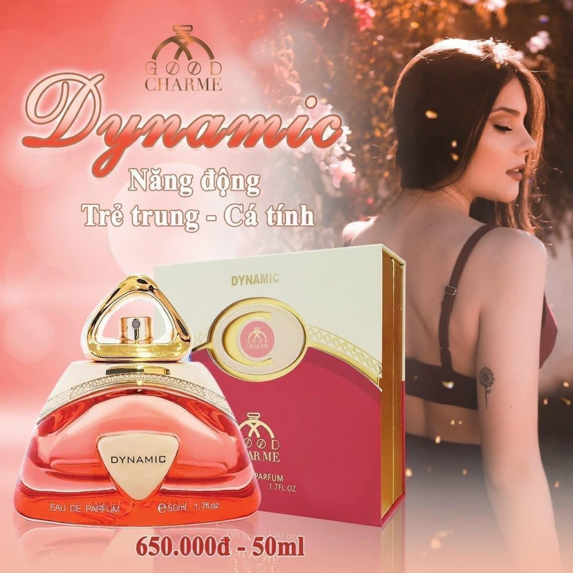 Charme Dynamic thực sự là một mùi hương cần thiết của bất cứ cô nàng nào yêu thích tự do và sự bình yên trong tâm hồn Charme Dynamic thực sự là một mùi hương cần thiết của bất cứ cô nàng nào yêu thích tự do và sự bình yên trong tâm hồn