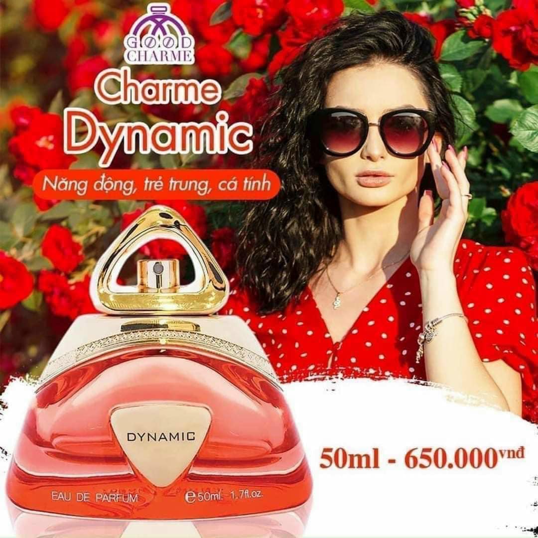Charme Dynamic thực sự là một mùi hương cần thiết của bất cứ cô nàng nào yêu thích tự do và sự bình yên trong tâm hồn Charme Dynamic thực sự là một mùi hương cần thiết của bất cứ cô nàng nào yêu thích tự do và sự bình yên trong tâm hồn