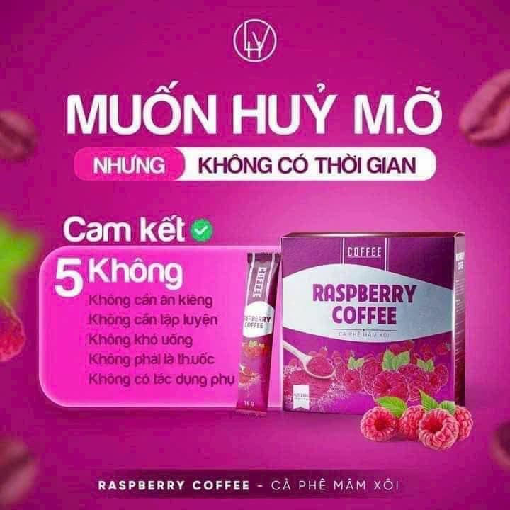 Cà Phê Mâm Xôi Giảm Cân Raspberry Coffee 15 gói giảm cân đón tết sức khoẻ trên hết Cà Phê Mâm Xôi Giảm Cân Raspberry Coffee 15 gói giảm cân đón tết sức khoẻ trên hết