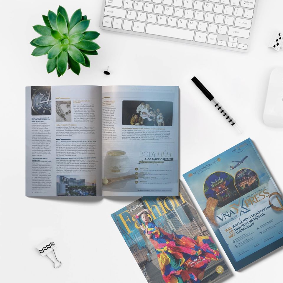 Kem body mềm A Cosmetics trên tạp chí One2fly - VietjetAir Inflight Magazine