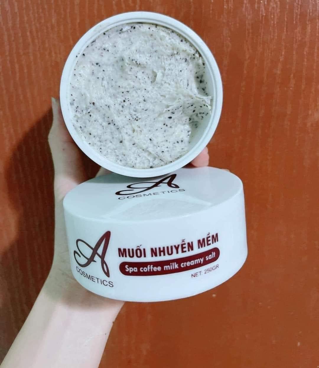 Tẩy tế bào chết Body muối nhuyễn mềm coffee A