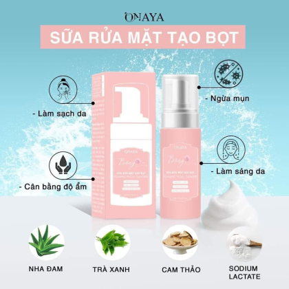 Sữa Rửa Mặt Tạo Bọt Onaya Sữa Rửa Mặt Tạo Bọt Onaya