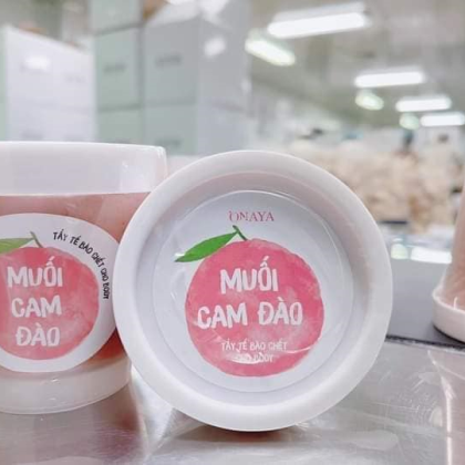 Tẩy Tế Bào Chết Onaya Muối Cam Đào Tẩy Tế Bào Chết Onaya Muối Cam Đào