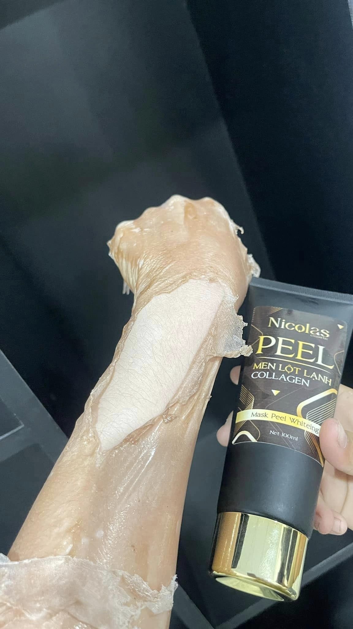 Da trắng mặc gì cũng đẹp với Men lột lạnh collagen Nicolas Da trắng mặc gì cũng đẹp với Men lột lạnh collagen Nicolas