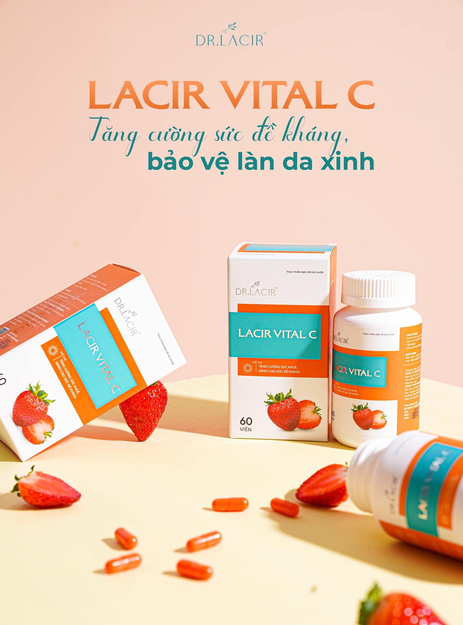 Viên Uống Vitamin Lacir Viral C Dr Lacir Viên Uống Vitamin Lacir Viral C Dr Lacir