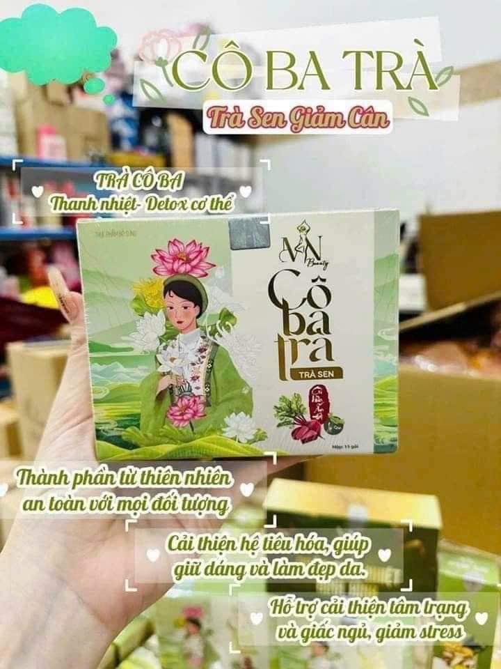 Trà Sen Giảm Mỡ Cô Ba Trà Mỹ Phẩm Đông Anh Trà Sen Giảm Mỡ Cô Ba Trà Mỹ Phẩm Đông Anh