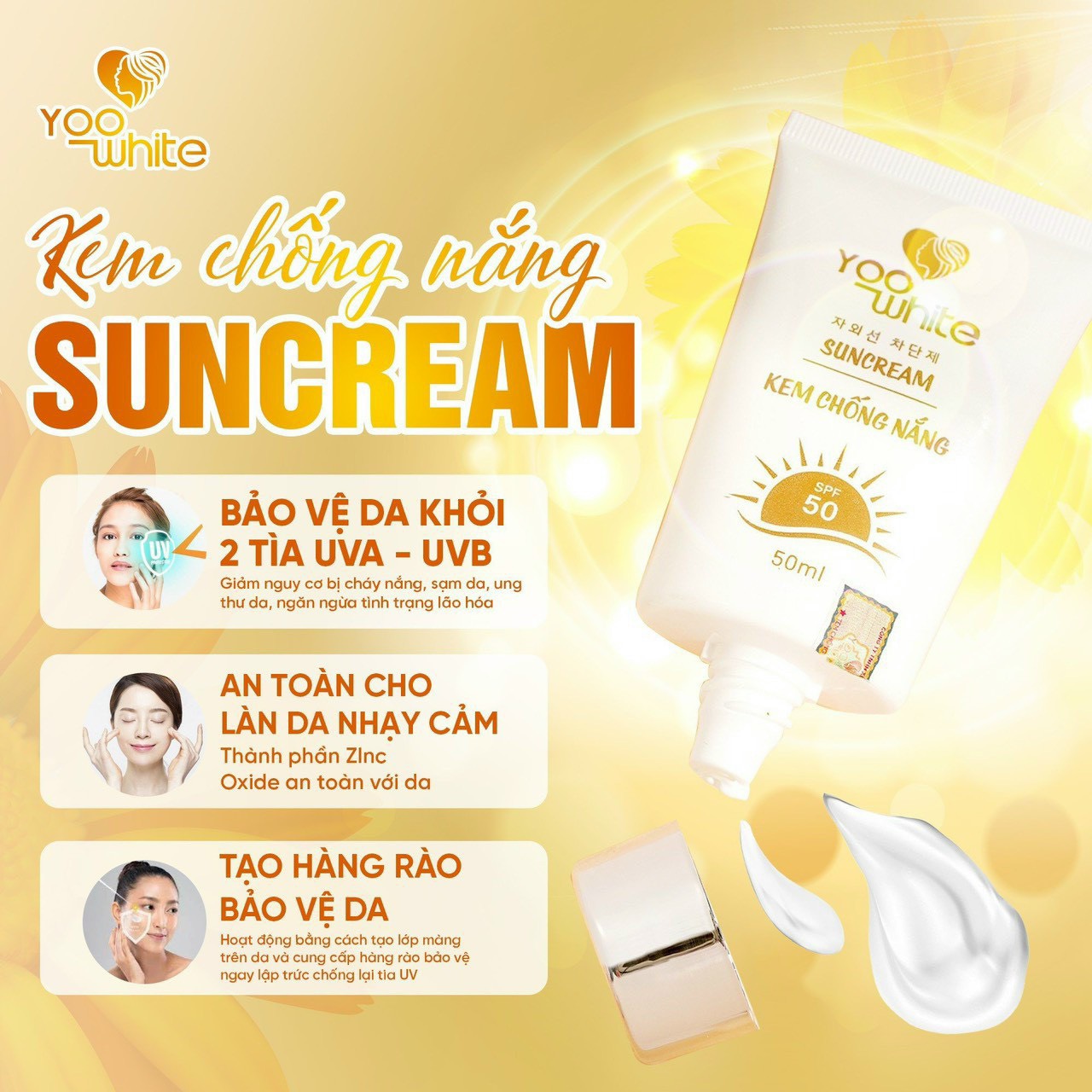 Một lần chống nắng bằng 3 lần dưỡng da Vậy nên các chị em nhớ ngày nào cũng dùng kem chống nắng nhé Một lần chống nắng bằng 3 lần dưỡng da Vậy nên các chị em nhớ ngày nào cũng dùng kem chống nắng nhé