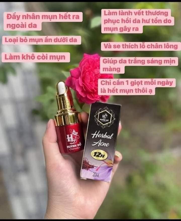 Serum Mụn Huỳnh Đỗ 20ml Serum Mụn Huỳnh Đỗ 20ml