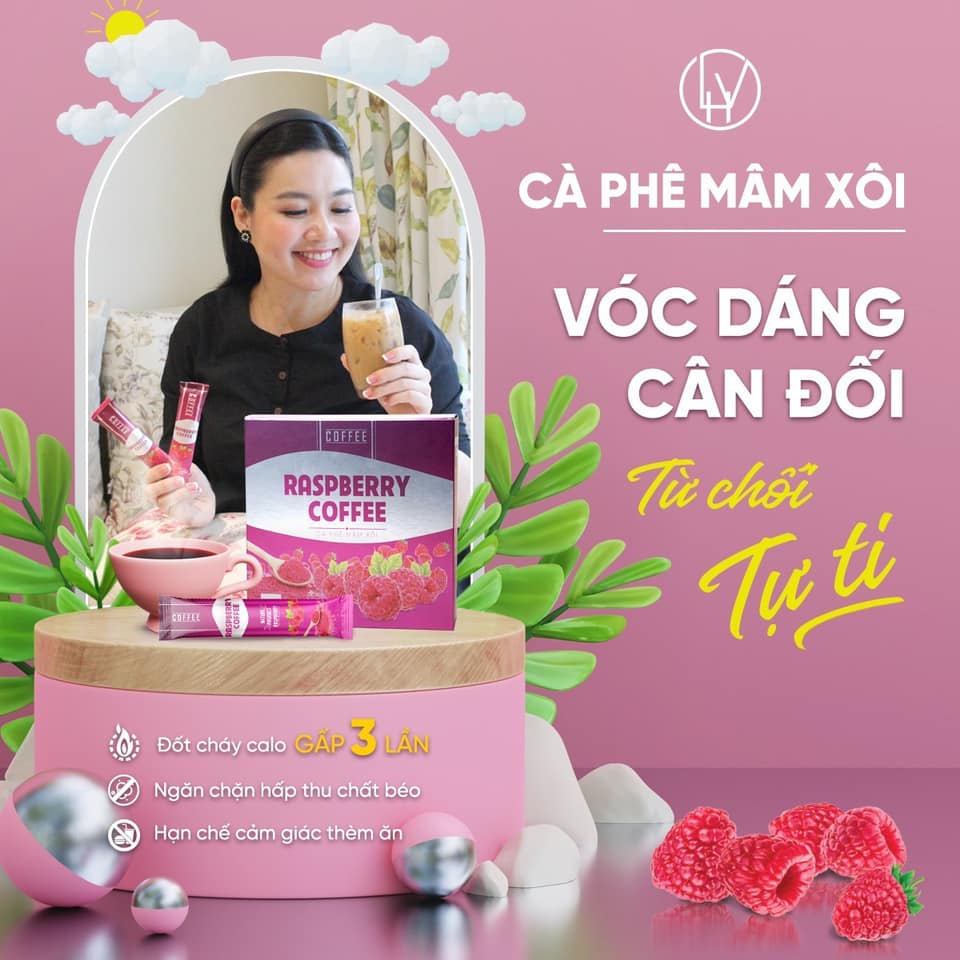 Cà Phê Mâm Xôi Giảm Cân Raspberry Coffee 15 gói Cà Phê Mâm Xôi Giảm Cân Raspberry Coffee 15 gói