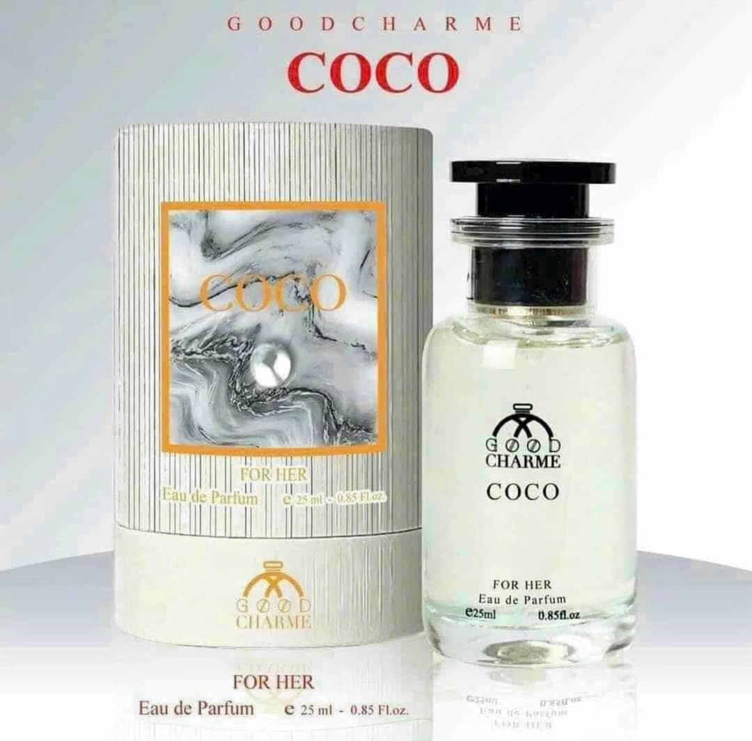 Nước hoa Cao cấp Good Charme CoCo trắng 25ml Mùi hương quyến rũ Nước hoa Cao cấp Good Charme CoCo trắng 25ml Mùi hương quyến rũ