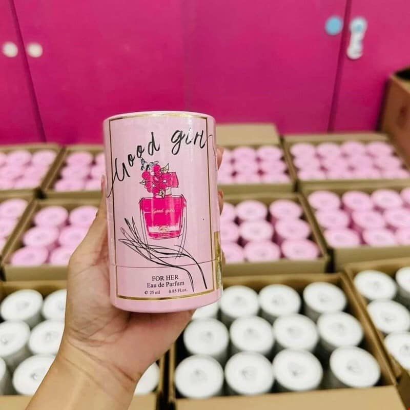 Nước Hoa Nữ Good Charme Good Girl hồng Mini 25ml Nước Hoa Nữ Good Charme Good Girl hồng Mini 25ml