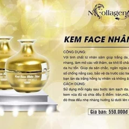 Kem Face Nhân Sâm N Collagen Kem Face Nhân Sâm N Collagen