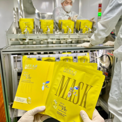 Mặt Nạ Thạch Collagen Meea Organic Màu Vàng Royal Jelly Mask Hộp 5 Miếng Mặt Nạ Thạch Collagen Meea Organic Màu Vàng Royal Jelly Mask Hộp 5 Miếng