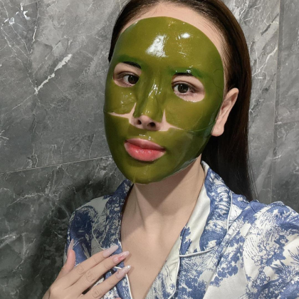 Mặt Nạ Thạch Collagen Meea Organic Màu Xanh Ngãi Cứu Mugwort Mask Hộp 5 Miếng Mặt Nạ Thạch Collagen Meea Organic Màu Xanh Ngãi Cứu Mugwort Mask Hộp 5 Miếng