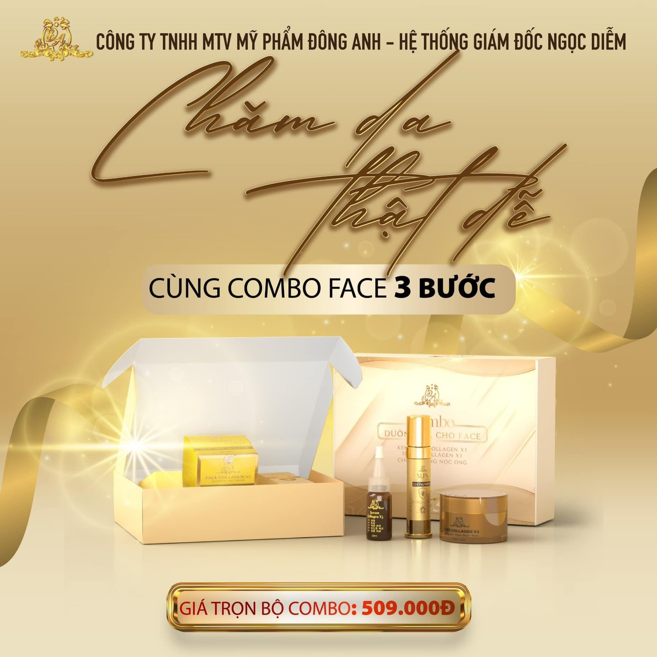 Nguyên Combo Face collagen x3 Đông Anh nhà em... Nguyên Combo Face collagen x3 Đông Anh nhà em...