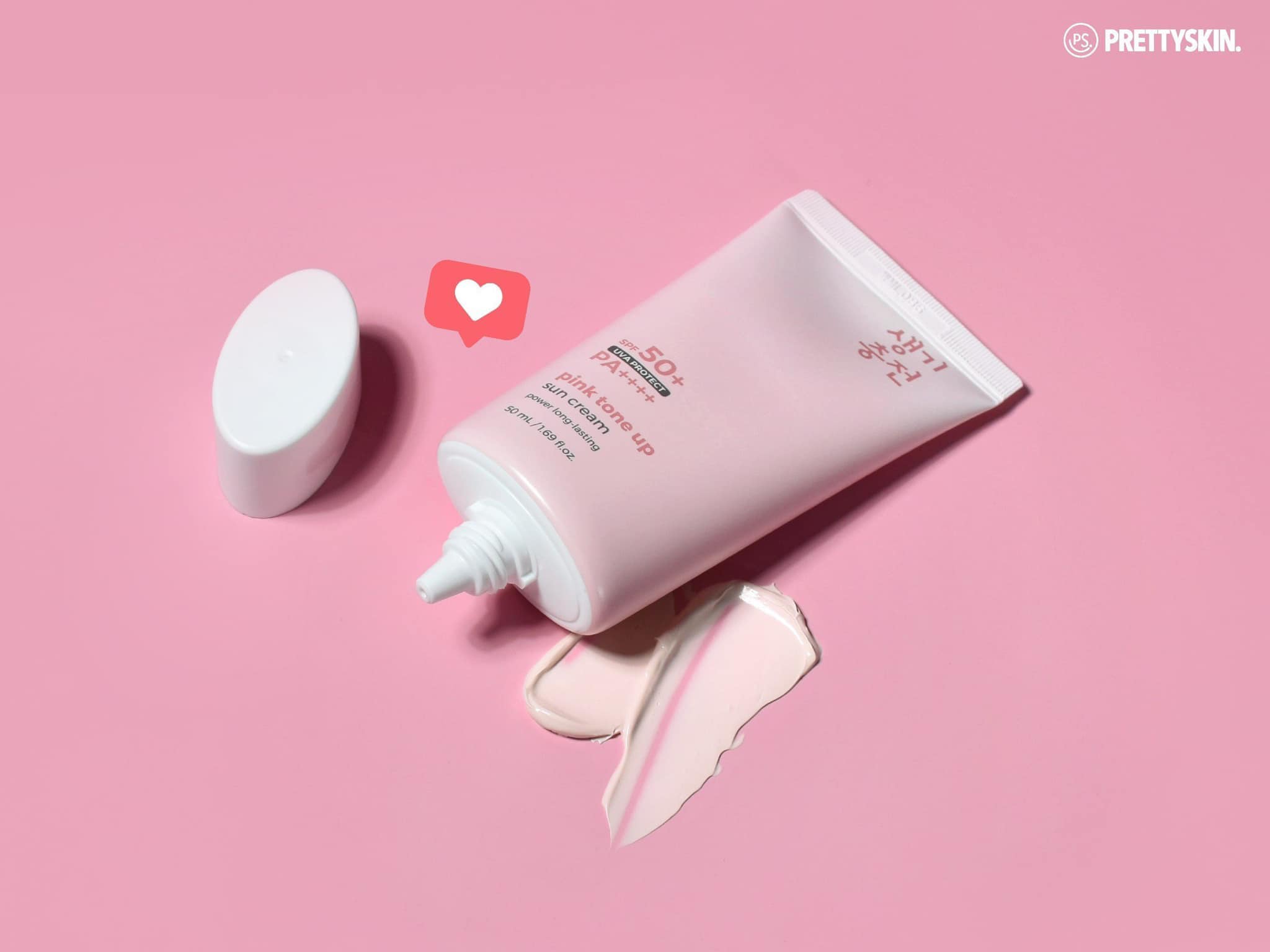 Kem Chống Nắng PrettySkin Pink Tone Up Nâng Tone Trắng Hồng Kem Chống Nắng PrettySkin Pink Tone Up Nâng Tone Trắng Hồng