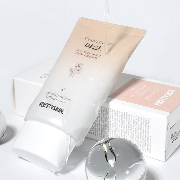 Kem Chống Nắng PrettySkin Watery Mild Cấp Ẩm Dưỡng Trắng Da Kem Chống Nắng PrettySkin Watery Mild Cấp Ẩm Dưỡng Trắng Da