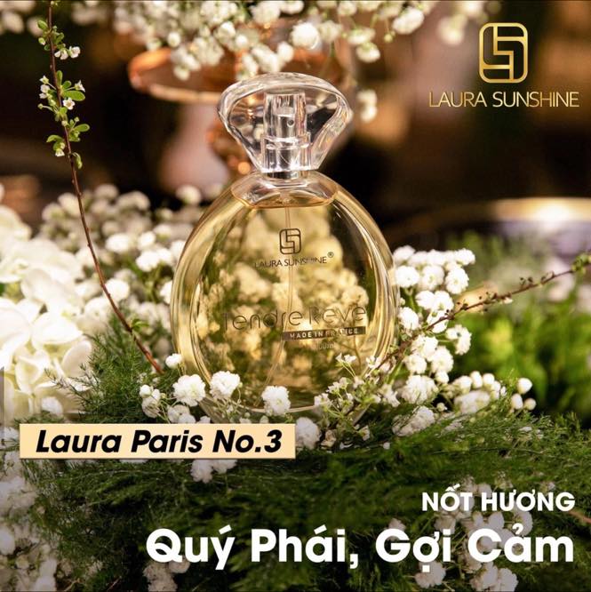 Nước hoa nữ Laura Sunshine Paris Tendre Reve Nước hoa nữ Laura Sunshine Paris Tendre Reve