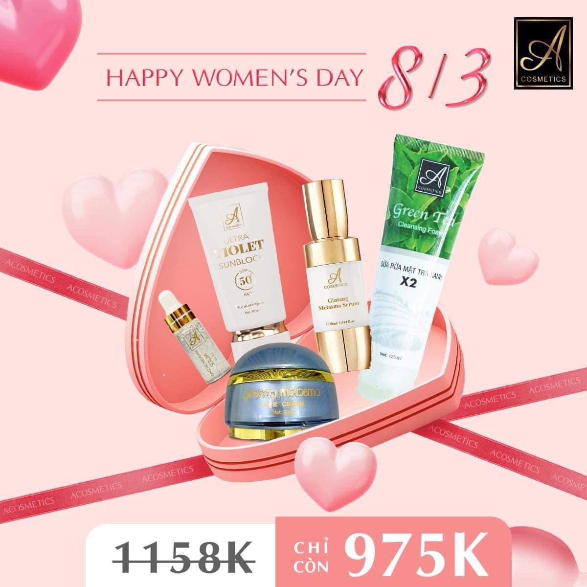 Qùa 8/3 gửi yêu thương cho một nửa thế giới Qùa 8/3 gửi yêu thương cho một nửa thế giới