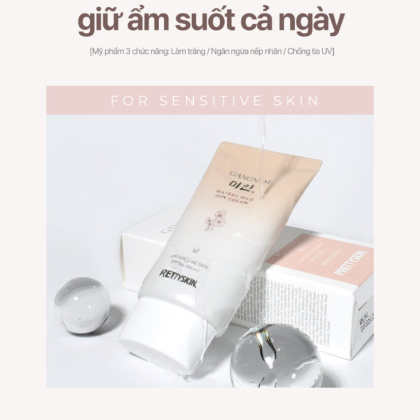 Kem Chống Nắng PrettySkin Watery Mild Cấp Ẩm Dưỡng Trắng Da Kem Chống Nắng PrettySkin Watery Mild Cấp Ẩm Dưỡng Trắng Da