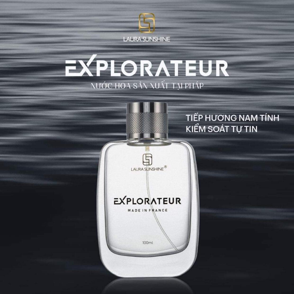 Nước Hoa Nam Laura Sunshine Explorateur 100ml dòng nước hoa nam vương đẳng cấp Nước Hoa Nam Laura Sunshine Explorateur 100ml dòng nước hoa nam vương đẳng cấp