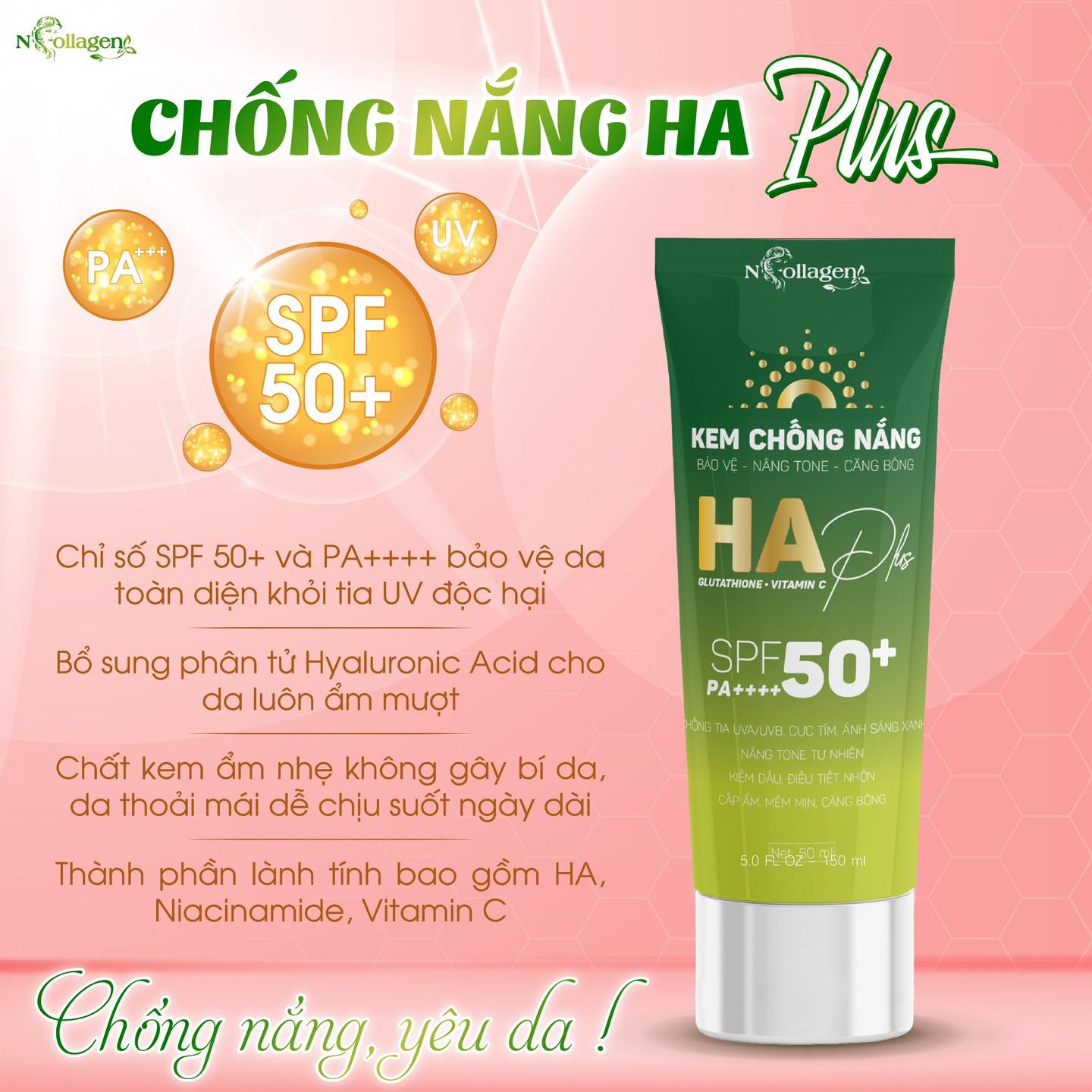 Thiết lập hàng rào bảo vệ da với kem chống nắng HA Plus