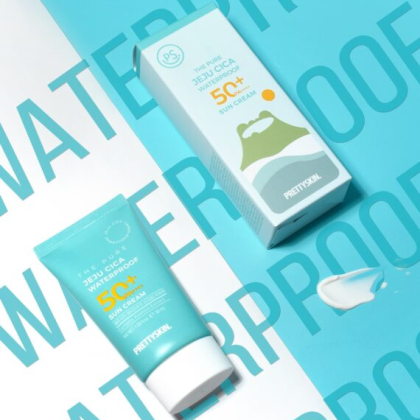 Kem Chống Nắng PrettySkin Kháng Nước The Pure Jeju Cica Waterproof Kem Chống Nắng PrettySkin Kháng Nước The Pure Jeju Cica Waterproof
