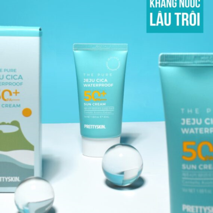 Kem Chống Nắng PrettySkin Kháng Nước The Pure Jeju Cica Waterproof Kem Chống Nắng PrettySkin Kháng Nước The Pure Jeju Cica Waterproof