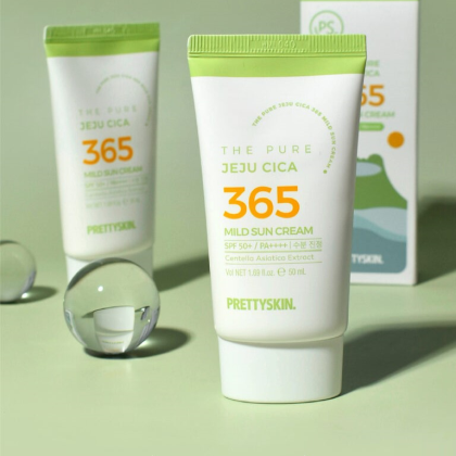 Kem Chống Nắng Prettyskin 365 Mild Sun Cream Phục Hồi Da Mỏng Yếu Kem Chống Nắng Prettyskin 365 Mild Sun Cream Phục Hồi Da Mỏng Yếu