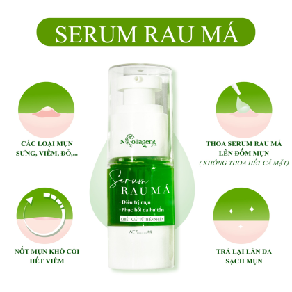 Serum Chấm Mụn Rau Má N Collagen Serum Chấm Mụn Rau Má N Collagen