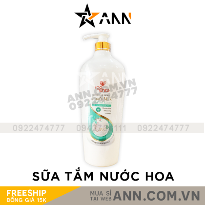 Sữa Tắm Nước Hoa Yoo White Hương Sữa Dê Và Ngọc Trai 1200ml Sữa Tắm Nước Hoa Yoo White Hương Sữa Dê Và Ngọc Trai 1200ml