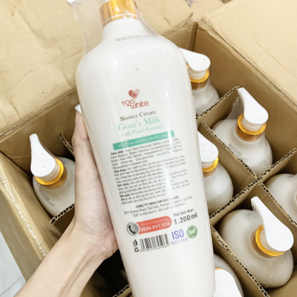 Sữa Tắm Nước Hoa Yoo White Hương Sữa Dê Và Ngọc Trai 1200ml Sữa Tắm Nước Hoa Yoo White Hương Sữa Dê Và Ngọc Trai 1200ml