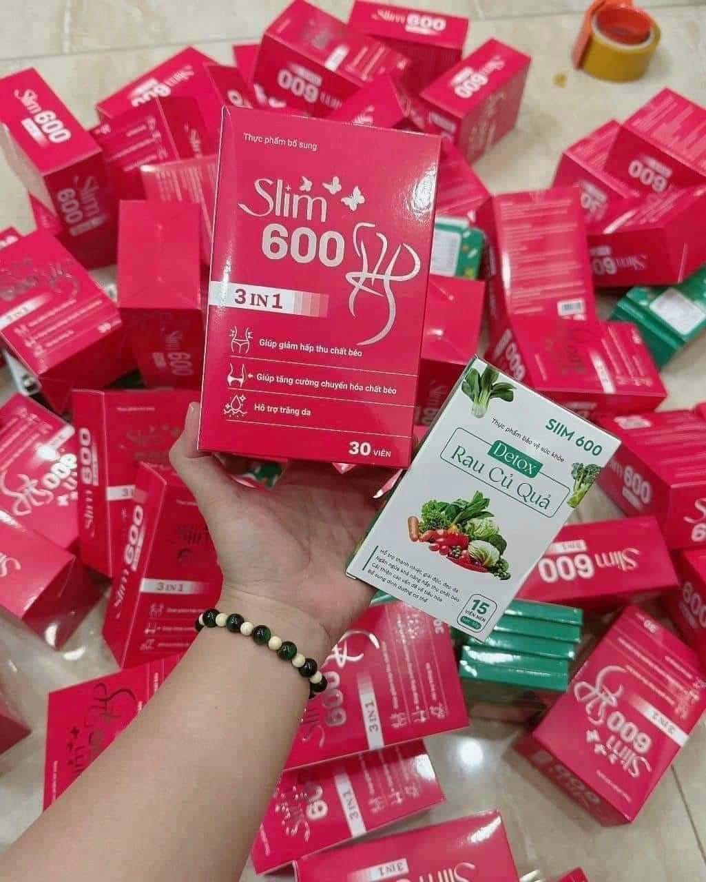 Kẹo ɡiảm Cân Slim 600 3IN1 Tặng Detox Diệt tận gốc mỡ chai lì lâu năm khó ɡiảm Kẹo ɡiảm Cân Slim 600 3IN1 Tặng Detox Diệt tận gốc mỡ chai lì lâu năm khó ɡiảm