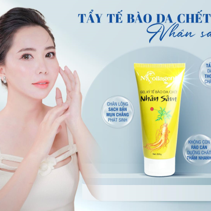 Tẩy Tế Bào Chết Nhân Sâm N Collagen Sử Dụng Cho Mặt Và Body Tẩy Tế Bào Chết Nhân Sâm N Collagen Sử Dụng Cho Mặt Và Body