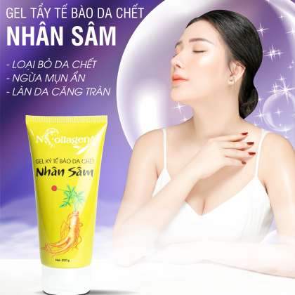 Tẩy Tế Bào Chết Nhân Sâm N Collagen Sử Dụng Cho Mặt Và Body Tẩy Tế Bào Chết Nhân Sâm N Collagen Sử Dụng Cho Mặt Và Body