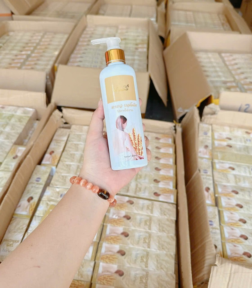Sữa tắm Erina lúa mạch sữa non 300ml bất chấp mọi loại da Sữa tắm Erina lúa mạch sữa non 300ml bất chấp mọi loại da