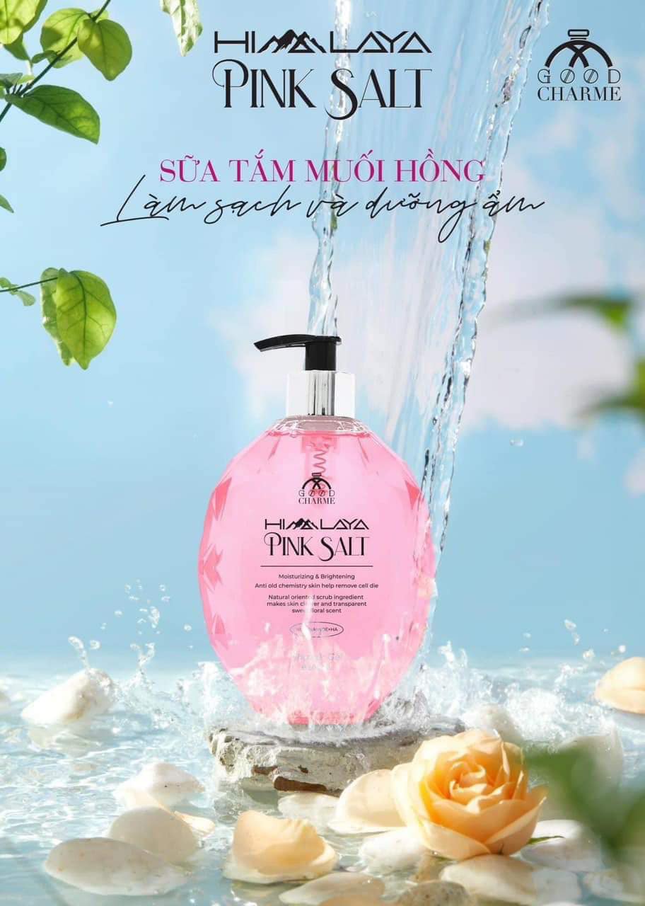 Sữa Tắm Muối Hồng Himalaya Pink Salt Sữa Tắm Muối Hồng Himalaya Pink Salt