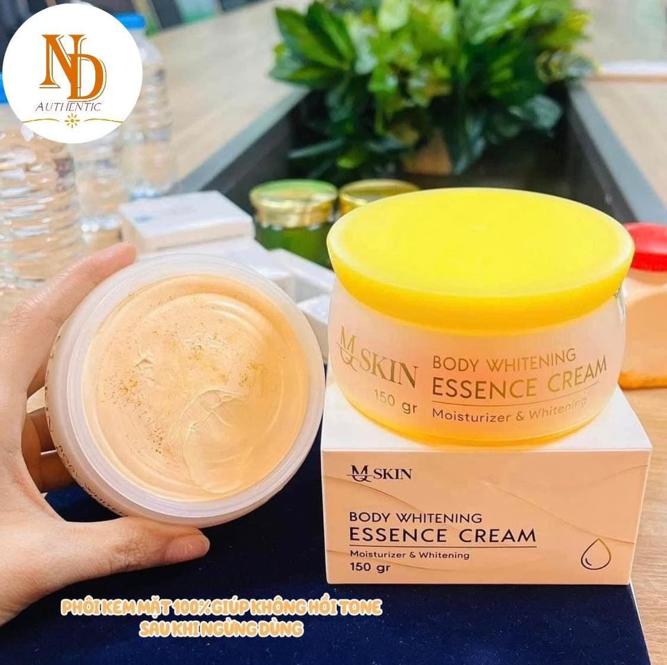 Chị em có công nhận là Kem Body Sâm Vàng MQ Skin Essence Cream xịn từ vỏ tới hộp tới chất luôn không ạ Chị em có công nhận là Kem Body Sâm Vàng MQ Skin Essence Cream xịn từ vỏ tới hộp tới chất luôn không ạ