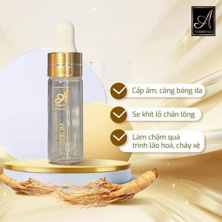 Combo Face Serum Nám Nhân Sâm A Cosmetics Ginseng Melasma Mỹ Phẩm Phương Anh Combo Face Serum Nám Nhân Sâm A Cosmetics Ginseng Melasma Mỹ Phẩm Phương Anh