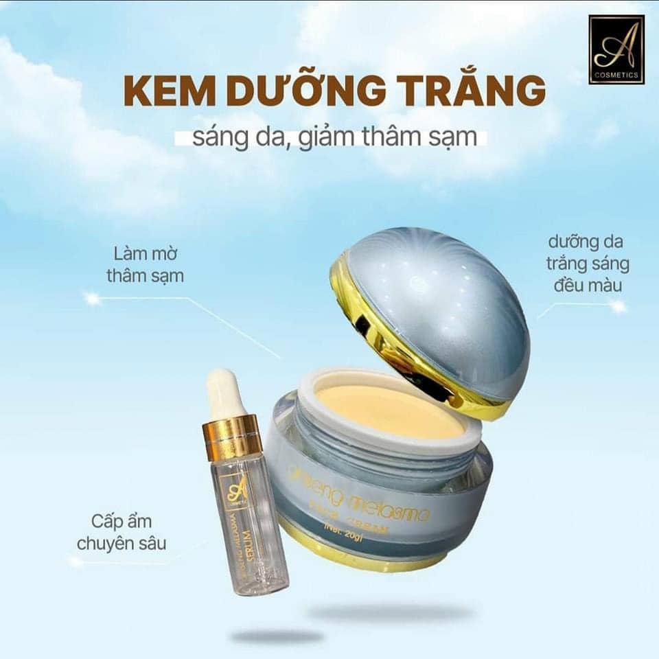Combo Face Serum Nám Nhân Sâm A Cosmetics Ginseng Melasma Mỹ Phẩm Phương Anh Combo Face Serum Nám Nhân Sâm A Cosmetics Ginseng Melasma Mỹ Phẩm Phương Anh