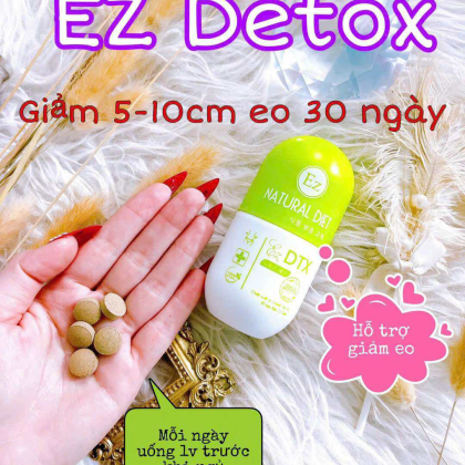 Viên Uống Detox EZ Giảm Mỡ Bụng Viên Uống Detox EZ Giảm Mỡ Bụng