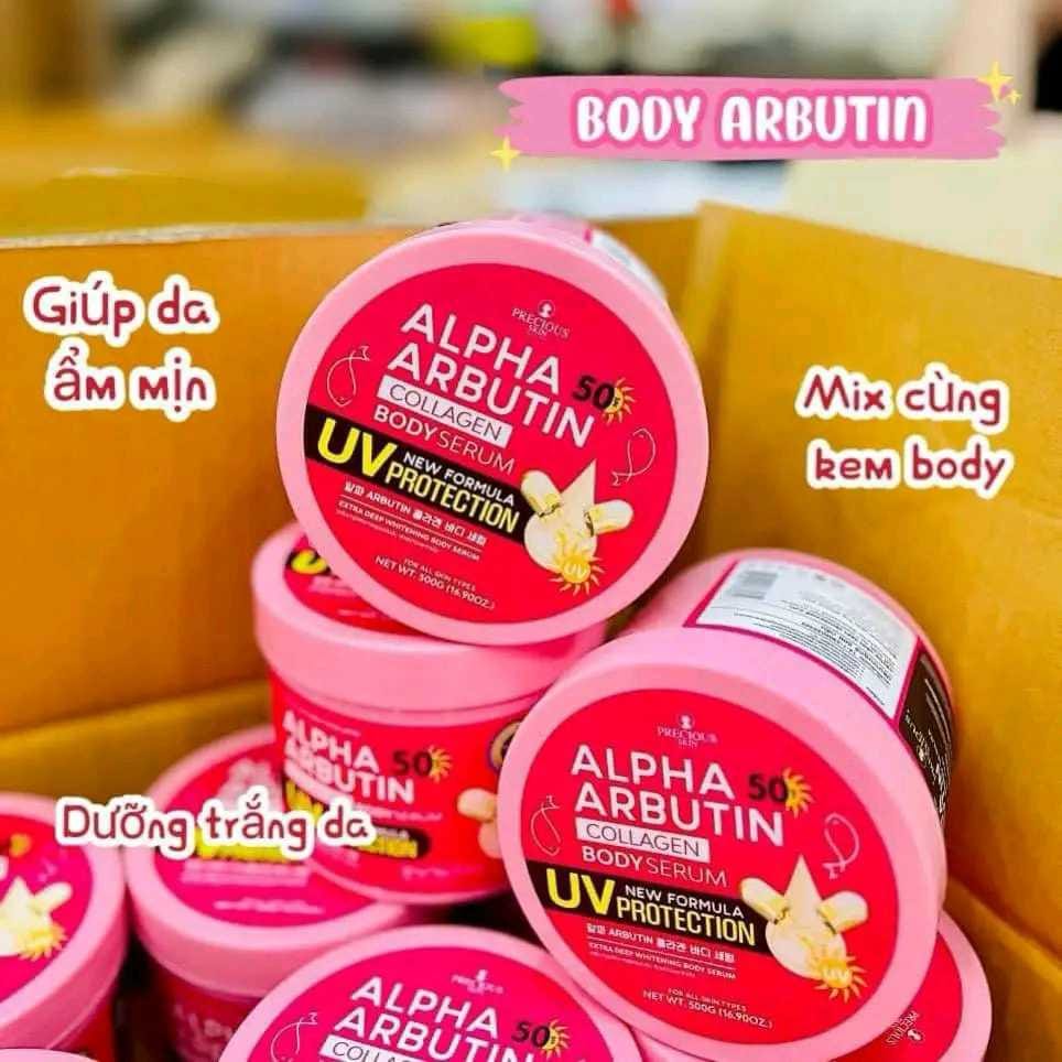 Kem dưỡng trắng chống nắng Alpha Arbutin New UV Serum Protection Kem dưỡng trắng chống nắng Alpha Arbutin New UV Serum Protection