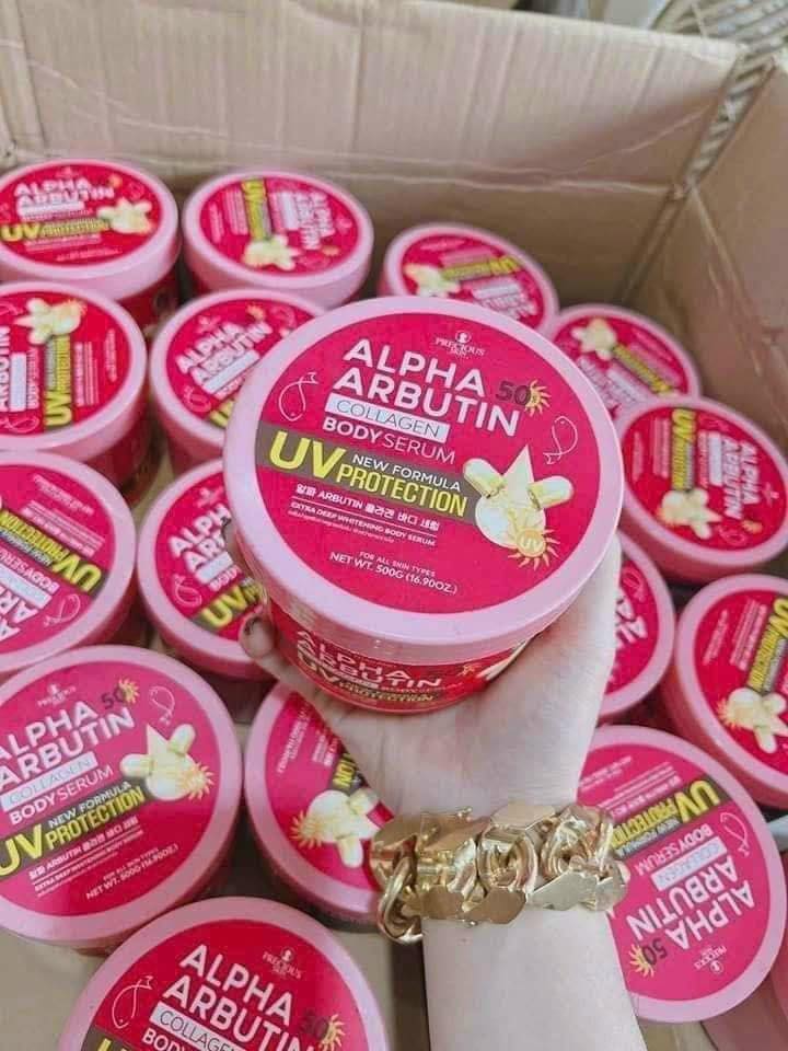 Kem dưỡng trắng chống nắng Alpha Arbutin New UV Serum Protection Kem dưỡng trắng chống nắng Alpha Arbutin New UV Serum Protection