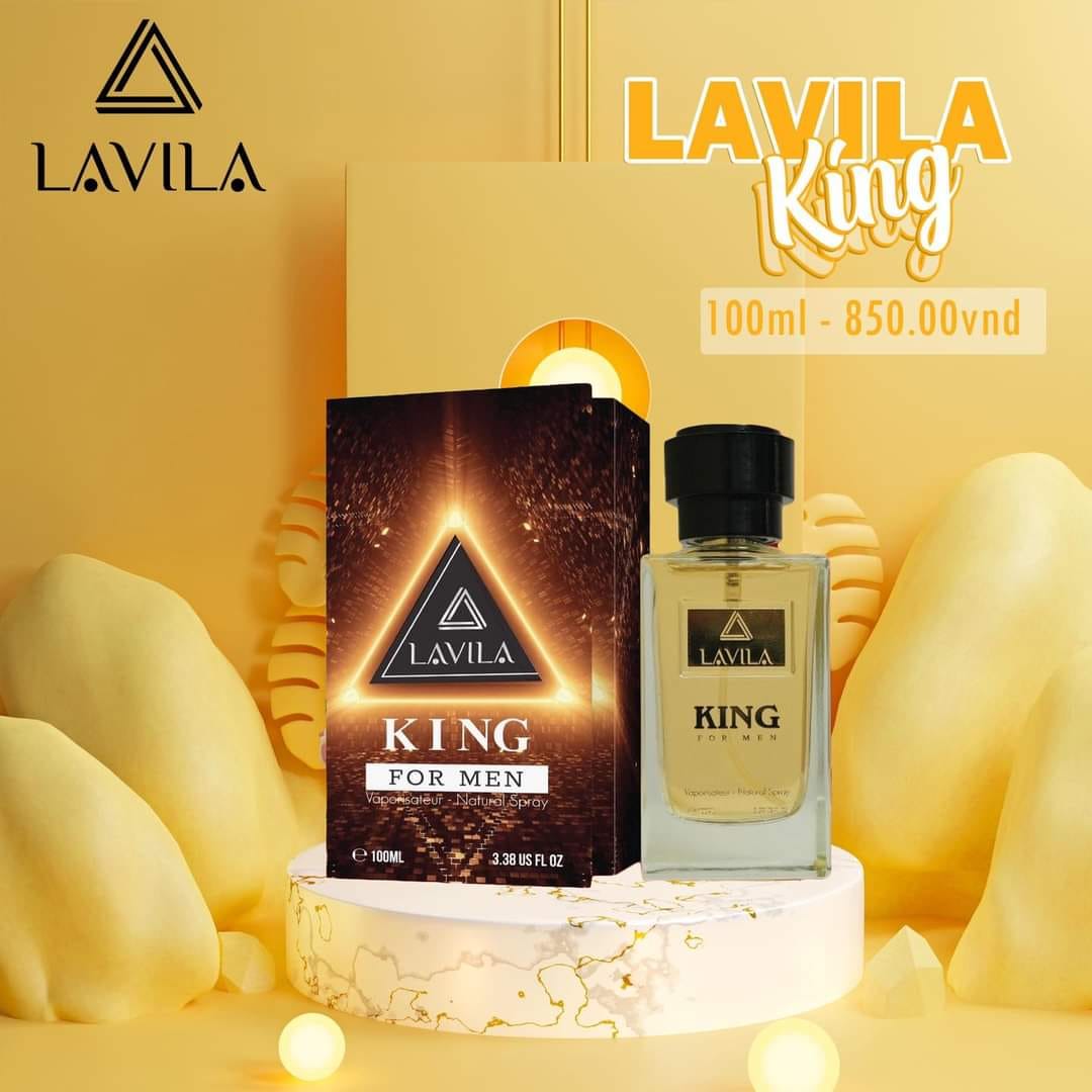 Nước hoa Lavla King phong cách nam tính, mạnh mẽ, cá tính Nước hoa Lavla King phong cách nam tính, mạnh mẽ, cá tính